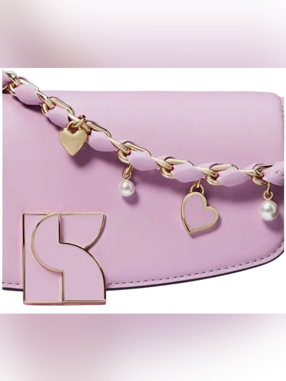Kate Spade Dakota Heart Embellished Shoulder / Crossbody Bag - Picture 3 of 15